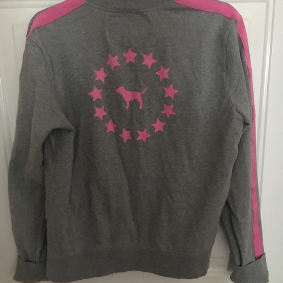 Victoria Secret warm up Pink jacket. - Picture 2 of 2
